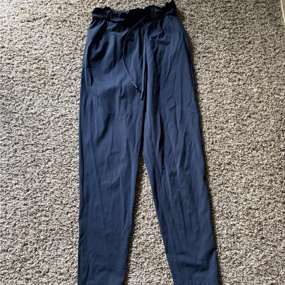 lululemon athletica Navy Drawstring Waist joggers